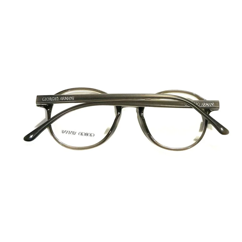 New Giorgio Armani AR7004 5012 Mens Eyeglass Frames Matte Grey Round 48-19~145